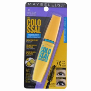 メイベリン ボリューム エクスプレス ザ コロッサル ウォータープルーフ マスカラ - #クラシック ブラック 8ml/0.27oz並行輸入品