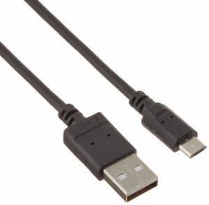 エレコム マイクロUSBケーブル microUSB スリムケーブル 急速充電対応 [表裏がわかりやすい、台形コネクターを採用] 転送・充電 2A出力 1