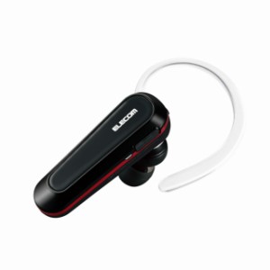 エレコム ヘッドセット Bluetooth 着脱可能なイヤホンを接続してステレオ音楽が聴ける (連続通話7時間、連続音楽再生6時間) ブラック LBT