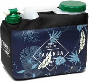 TAVARUA (タバルア) ホット ポリタンク カバー 12L 単品 3016 保温性 ネオプレーン キャンプ アウトドア サーフィン (BOTANICAL NAVY)