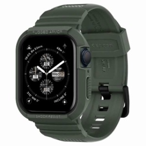 Apple Watch バンド 41mm | 40mm 一体型 ケース カバー 耐衝撃 PC TPU 二重構造 スポーツバンド 落下 衝撃 吸収 耐久性 傷防止  Series 8