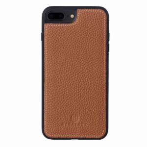 [HANATORA] iPhone 8 Plus/iPhone 7 Plus 本革ケース シュリンクカーフレザー 耐衝撃 ハンドメイド ギフト おしゃれ シンプル 大人可愛い