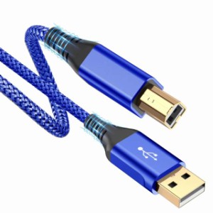 プリンター ケーブル 3M USB 2.0 ケーブル (タイプAオス - タイプBオス) USB2.0規格 パソコンとプリンター接続ケーブル ナイロン編み 480