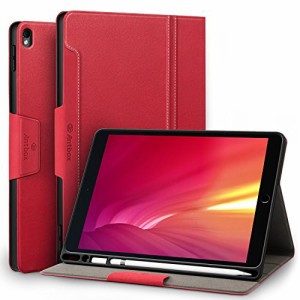 Antbox iPad Air3 ケース ペン収納 機能付き iPad Pro 10.5 ケース 高級ソフトPUレザー製 iPad 10.5 カバー オートスリープ＆スタンド機
