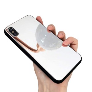 SMT 鏡面ケース ミラーケース 強化ガラスケース 鏡面カバー iPhoneケース スマホケース アイフォン ケース (iPhone11 PRO)