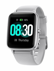 【送料無料】スマートウォッチ 活動量計 歩数計 腕時計 GRV Smart Watch Activity Tracker ストップウォッチ 長持ちバッテリー Line 着信