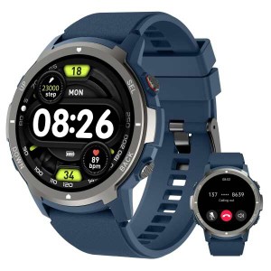 【送料無料】スマートウォッチ 丸型 メンズ 1.39 インチ大画面 スポーツウォッチ Bluetooth通話 100種類以上運動モード smart watch IP68
