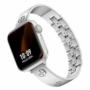 【送料無料】Missair コンパチブル アップルウォッチバンド 金属バンド 41mm 40mm 38mm 女性 Apple Watch バンド ステンレス アップルウ