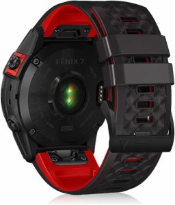 【送料無料】(LanQii) バンド 26mm QuickFit GARMIN Descent Mk3i /tactix 7 AMOLED/Fenix 7X Pro Solar/Fenix 7X/6X/Fenix 6X Pro/Fenix