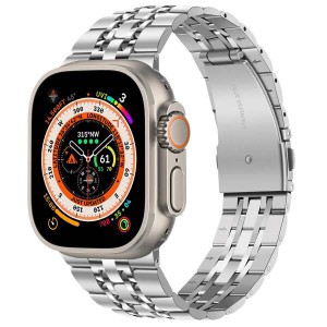 【送料無料】アップルウォッチバンド コンパチブル Apple Watch Ultra バンド 49mm、男性女性 iWatch バンド ソリッドステンレススチール