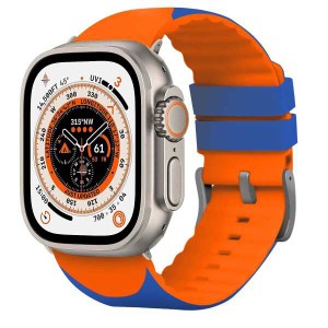 【送料無料】(GAGAAL) アップルウォッチバンド スポーツベルト互換Apple Watch Ultra ベルト 45 mm 柔軟シリカゲル 防水ベルト互換iWatch