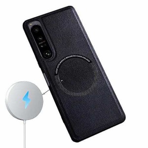 【送料無料】Xperia 1 IVケース MagSafe対応 磁気充電 耐衝撃 ケース SO-51C / SOG06 カバー PU 背面カバー スマホ ケース 冷却 放熱 Xpe