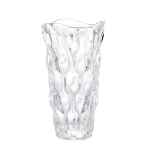 【送料無料】ガラスの花瓶 透明 大 花器 フラワーベース ガラスベース ガラスボトル アレンジ インテリア 水栽培 生け花 造花 おしゃれ 