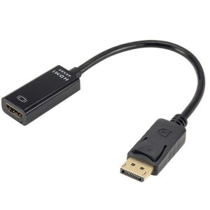 【送料無料】Sunny DisplayPort1.4 to HDMI変換アダプタ 4K解像度対応 3840x2160 HDMIコレクタ 大型モニター プロジェクターに DisplayPo