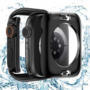 【送料無料】TEMEDO 対応 Apple Watch ケース 45mm 対応 Apple Watch Ultra風ケース 一体型 アップルウォッチ カバー 防水 360ど度 Apple