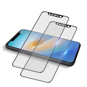【送料無料】アンチグレア】iphone11 ガラスフィルム さらさら iPhoneXR 全面保護フィルム サラサラ 指紋防止 アイフォン 11/XR フィルム