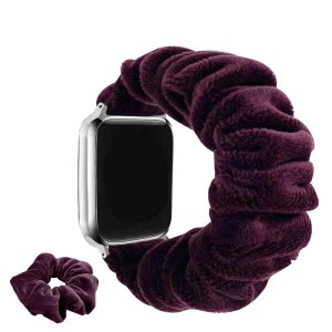 【送料無料】(LanQii) コンパチブル Apple Watch バンド 41mm 40mm 38mm アップルウォッチ バンド ベロアバンド シュシュ おしゃれ  スポ