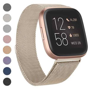 【送料無料】(YGTBSR) コンパチブル Fitbit Versa 2 バンド、Fitbit Versa バンド、Fitbit Versa Liteバンド、Fitbit Versa SE バンド ミ