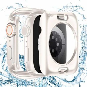 【送料無料】TEMEDO 対応 Apple Watch ケース 45mm 対応 Apple Watch Ultra風ケース 一体型 アップルウォッチ カバー 防水 360ど度 Apple