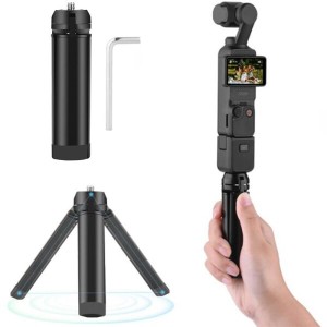 【送料無料】DJI Osmo Pocket 3/Pocket 2/Gopro シリーズ 対応 アルミニウム合金 三脚 デスクトップスタンドホルダー ハンドヘルドスタビ