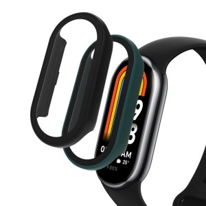 【送料無料】LanQii ケース Xiaomi Smart Band 8 対応/Xiaomi Mi Band 8 対応 ケース  カバー Xiaomi Mi Band 8 スマートウォッチ 保護ケ