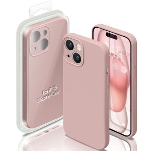 【送料無料】iPhone15 ケース シリコン衝撃吸収 スリム 薄い シリコンケース カバー 耐衝撃 スマホカバー シンプル 携帯ケース SILICONE 