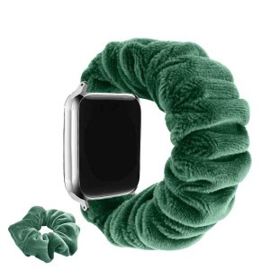【送料無料】(LanQii) コンパチブル Apple Watch バンド 41mm 40mm 38mm アップルウォッチ バンド ベロアバンド シュシュ おしゃれ  スポ