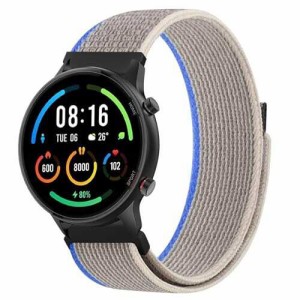 【送料無料】(YGTBSR) 対応 Xiaomi Mi Watch S1 Active/Xiaomi Mi Watch S1/Xiaomi Mi Watch バンド 22mm 交換ベルト スポーツナイロン製