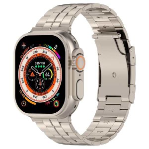 【送料無料】Apple watch バンド チタニウム アップルウォッチ バンド チタン製互?ベルト apple watch series Ultra2/Ultra/9/8/7/6/5/4/