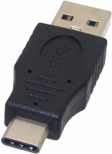 【送料無料】オーディオファン USB変換アダプタ USB-C オス ⇔ USB-A オス USB3.0対応