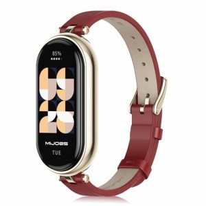 【送料無料】(LanQii) レザーバンド Xiaomi Smart Band 7 / Xiaomi Mi Band 7 対応 バンド ベルト ソフト 柔軟性 ビジネス風 交換ベルト 