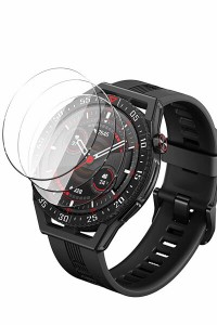 【送料無料】(3枚入り)HUAWEI WATCH GT 3 SE 対応ガラスフィルム HUAWEI WATCH GT 3 SE 用保護フィルム 高透過率 反射防止 硬度9H 防爆裂