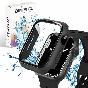 【送料無料】DIKESHGU for Apple Watch防水ケース series6/SE/5/4 44mm/40mm アップルウォッチ保護カバー ガラスフィルム 一体型 PC素材 