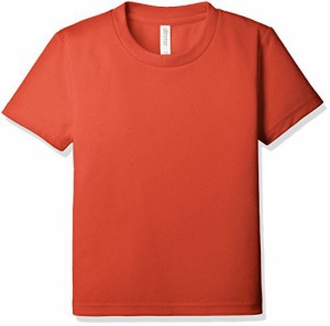 グリマー 半袖 4.4oz ドライTシャツ (クルーネック) 00300-ACT_K ボーイズ レッド 140cm (日本サイズ140相当)