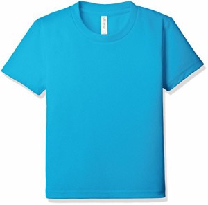 グリマー 半袖 4.4oz ドライTシャツ (クルーネック) 00300-ACT_K キッズ ターコイズ 140cm (日本サイズ140相当)
