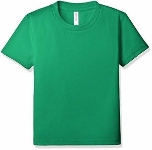 グリマー 半袖 4.4oz ドライTシャツ (クルーネック) 00300-ACT_K キッズ グリーン 120cm (日本サイズ120相当)