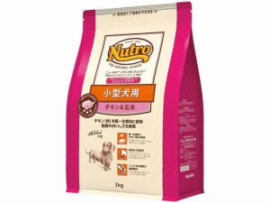 【送料無料】nutro ニュートロ ナチュラル チョイス 小型犬用 エイジングケア チキン＆玄米 3kg ドッグフード