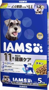 【送料無料】アイムス (IAMS) アイムス 11歳以上用 毎日の健康ケア 小粒 ドッグフード チキン 5kg