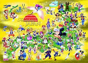 500ピース ジグソーパズル ディズニー ファンタスティックジャパン(35x49cm)