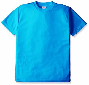 (ユナイテッドアスレ)UnitedAthle 4.7オンス ドライ シルキータッチ Tシャツ 508802 キッズ 538 ターコイズブルー 150