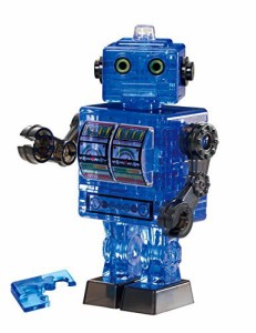 39ピース クリスタルパズル ブリキ ロボット・ブルー