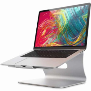 Bestandノートパソコンスタンド 11 ’’ -16 ’’ Macbook Air Pro/富士通と互換性のある放熱性に アルミニウム合金PCスタンド-シルバー