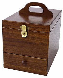 茶谷産業 日本製 Wooden Case 木製コスメティックボックス 017-513