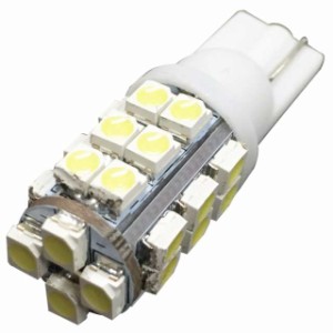 AXS 衝撃光シリーズ ストロボ＆点灯 LED ポジションランプ用 110ルーメン 8000K ホワイト T-10タイプ GRX-37