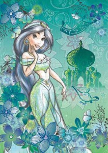 108ピース ジグソーパズル アラジン Jasmine(ジャスミン)—exotic emerald— 【パズルデコレーション】(18.2x25.7cm)