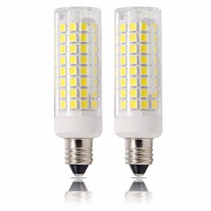 HXLED 新しい E11口金 LED電球, 7W 110V 可調光 E11昼光色, 730LM 70Wハロゲンランプ相当（2個入り)