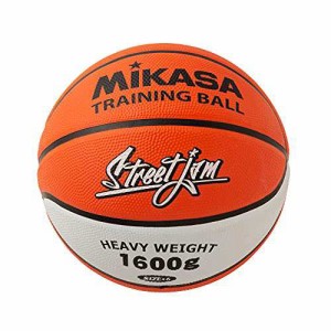 ミカサ(MIKASA) バスケットボール トレーニングボール 6号 (女子用・一般・社会人・大学・高校・中学) ゴム 1.6？ オレンジ/白 B6JMTR-O