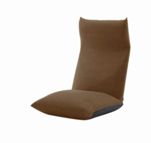 セルタン 座椅子 高反発 ポケットコイル NECK ネック タスクブラウン ハイバックタイプ 頭部背部リクライニング 日本製 A578pr-582BR
