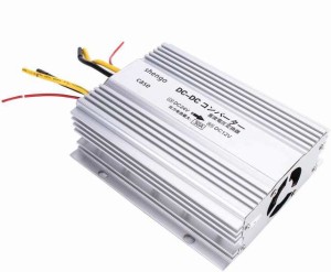 トラック用DC-DCコンバーター DC24V12V 30A デコデコ変換 DC電圧変換器 冷却ファン付