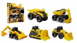 CatToysOfficial - CAT Little Machines 5ピース 建設用おもちゃ乗り物プレイセット 対象年齢3歳以上 - ダンプトラック ホイールローダー